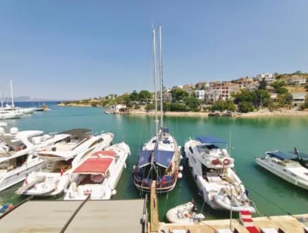 Double Double Apartment With Zero Sea View In Cesme Dalyan